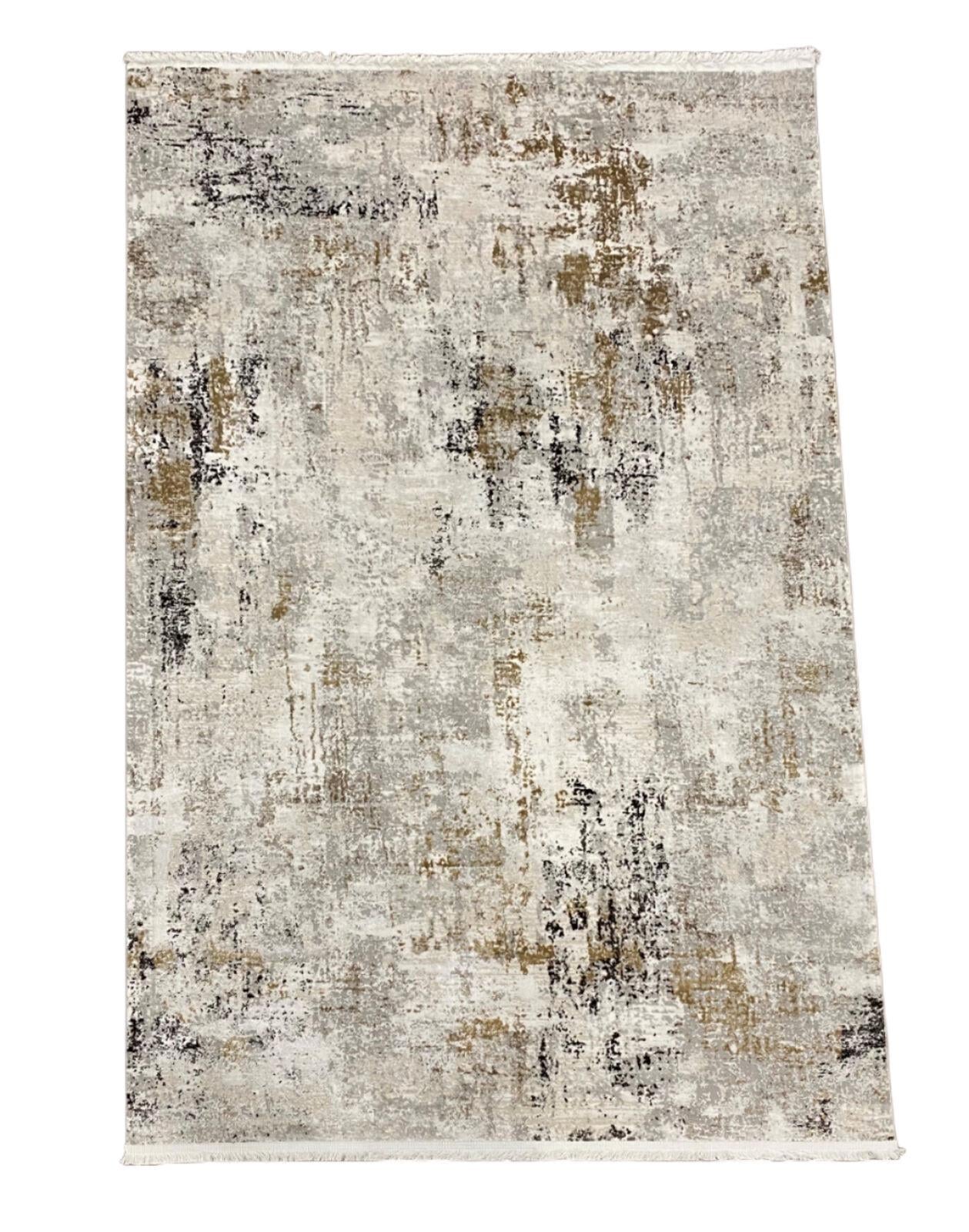 Ковер Aqua A113F 1,6х2,3 м Grey/Yellow (6222-12)