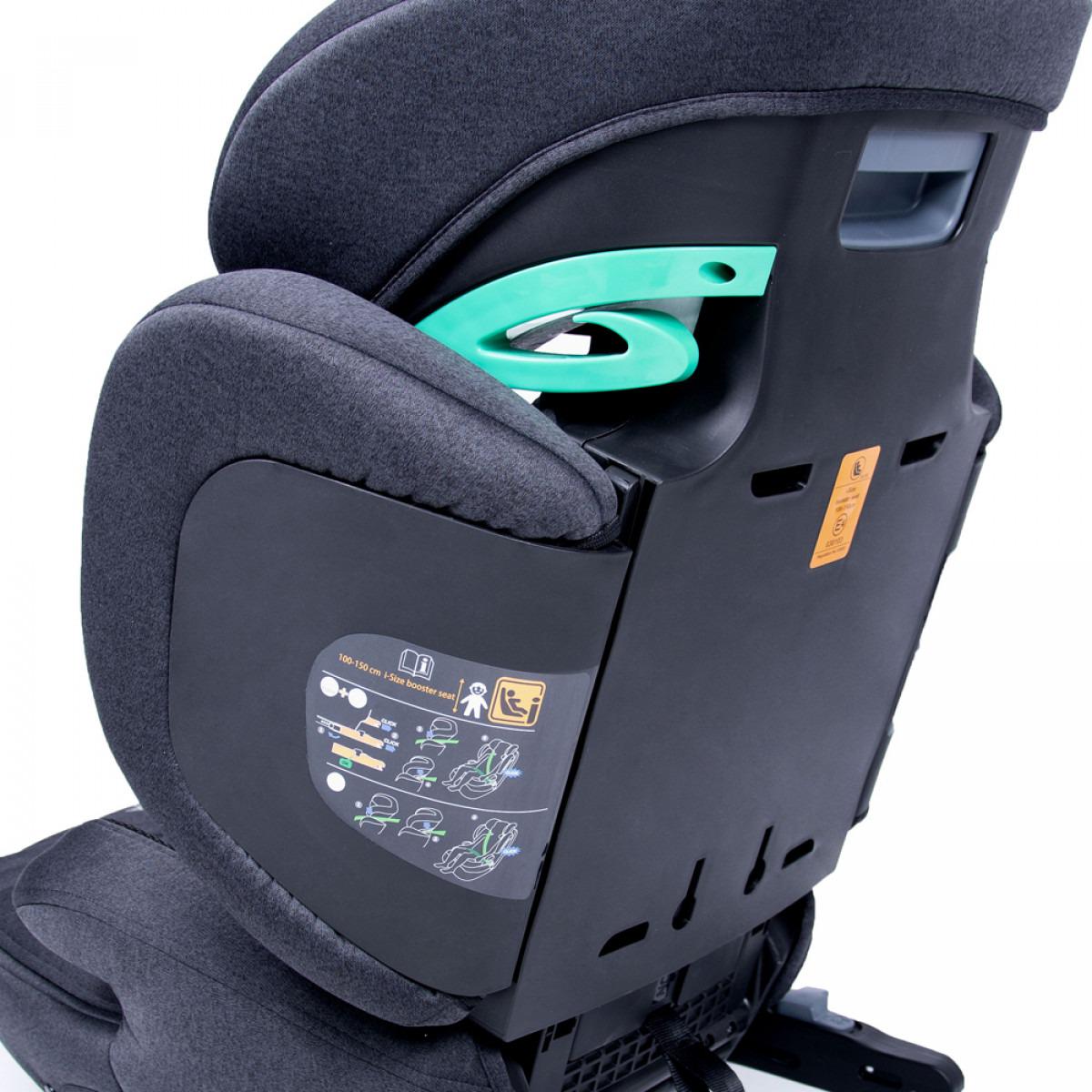 Автокресло детское Coletto Avola Isofix 15-36 кг 73x45x45 см Серый (9024-CAI-10) - фото 5