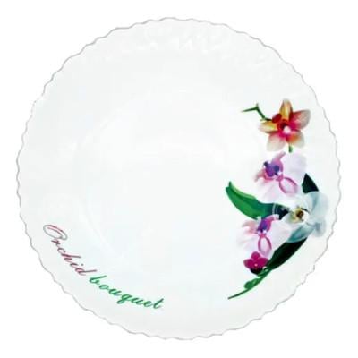 Тарелка Vittora Wave Dessert Букет орхидеи 19 см (V-190O)