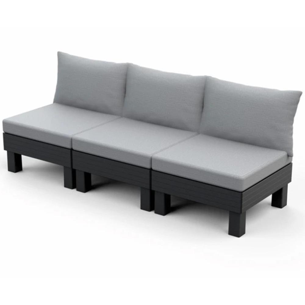 Диван садовий Keter ELEMENTS Графітовий (257364)