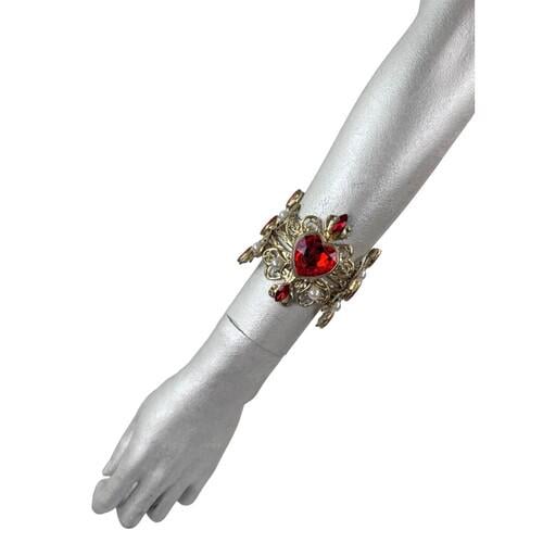 Браслет Seta Decor Королева Сердец (26-551GL-RD)