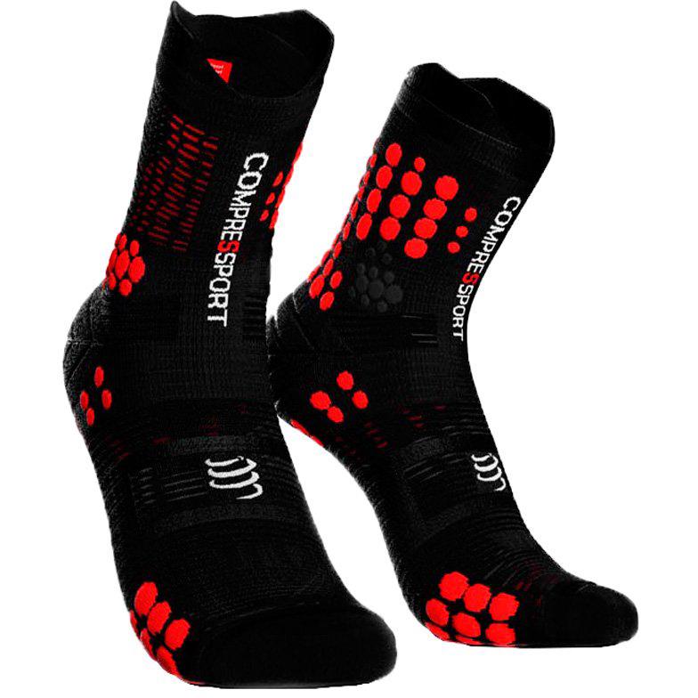 Шкарпетки для трейлових забігів Pro Racing Socks V3.0 Trail Т1 Чорний/Червоний (929aeb4f)