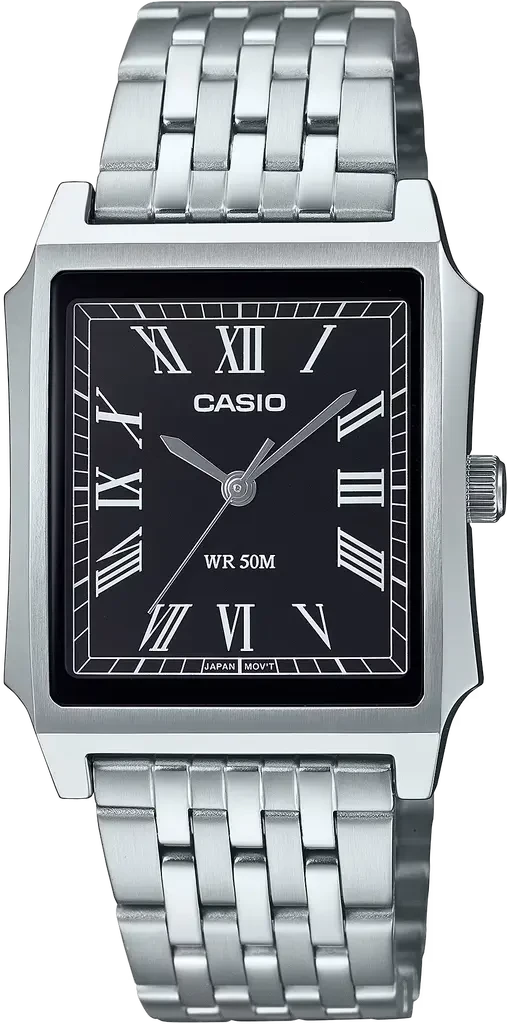 Наручные часы мужские Casio Timeless Collection MTP-B190D-1BVEF со стальным корпусом Черный (3146350326)