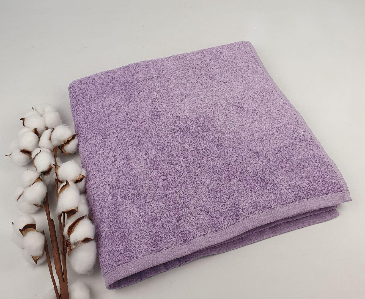 Полотенце Homeline 430 г/м2 70x140 см Лиловый (CN39002) - фото 1 Полотенце Homeline 430 г/м2 70x140 см Лиловый (CN39002) - фото 1