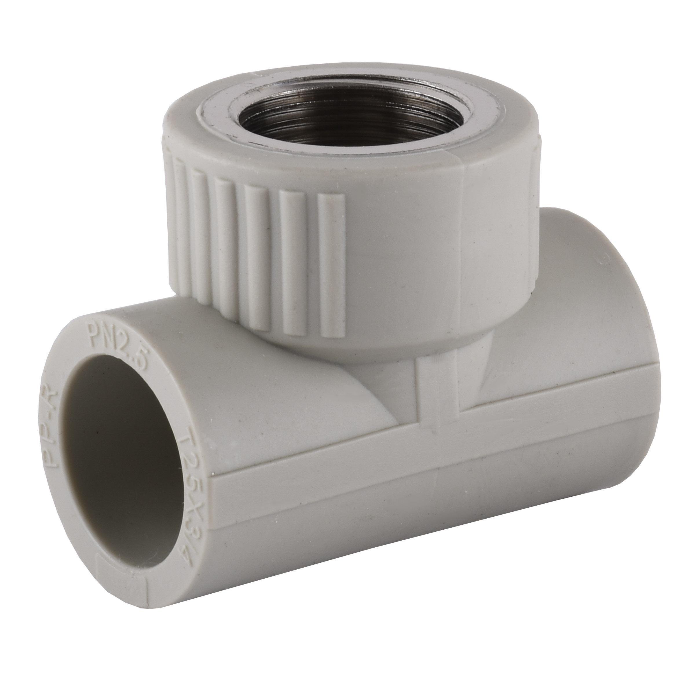 Тройник Vsplast PPR 25х1/2" (1015)