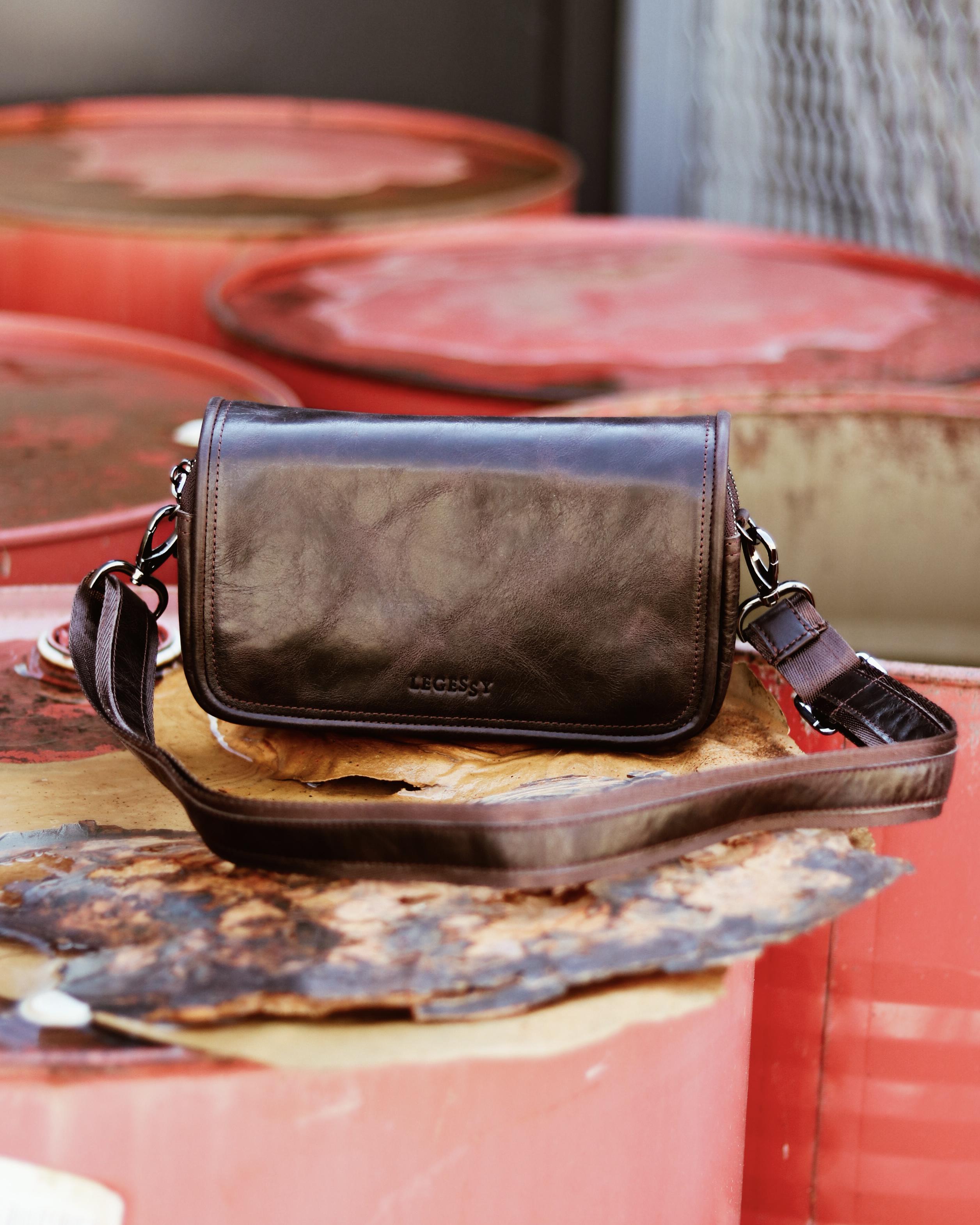 Клатч мужской V 215 BR Lac Retro Коричневый - фото 2