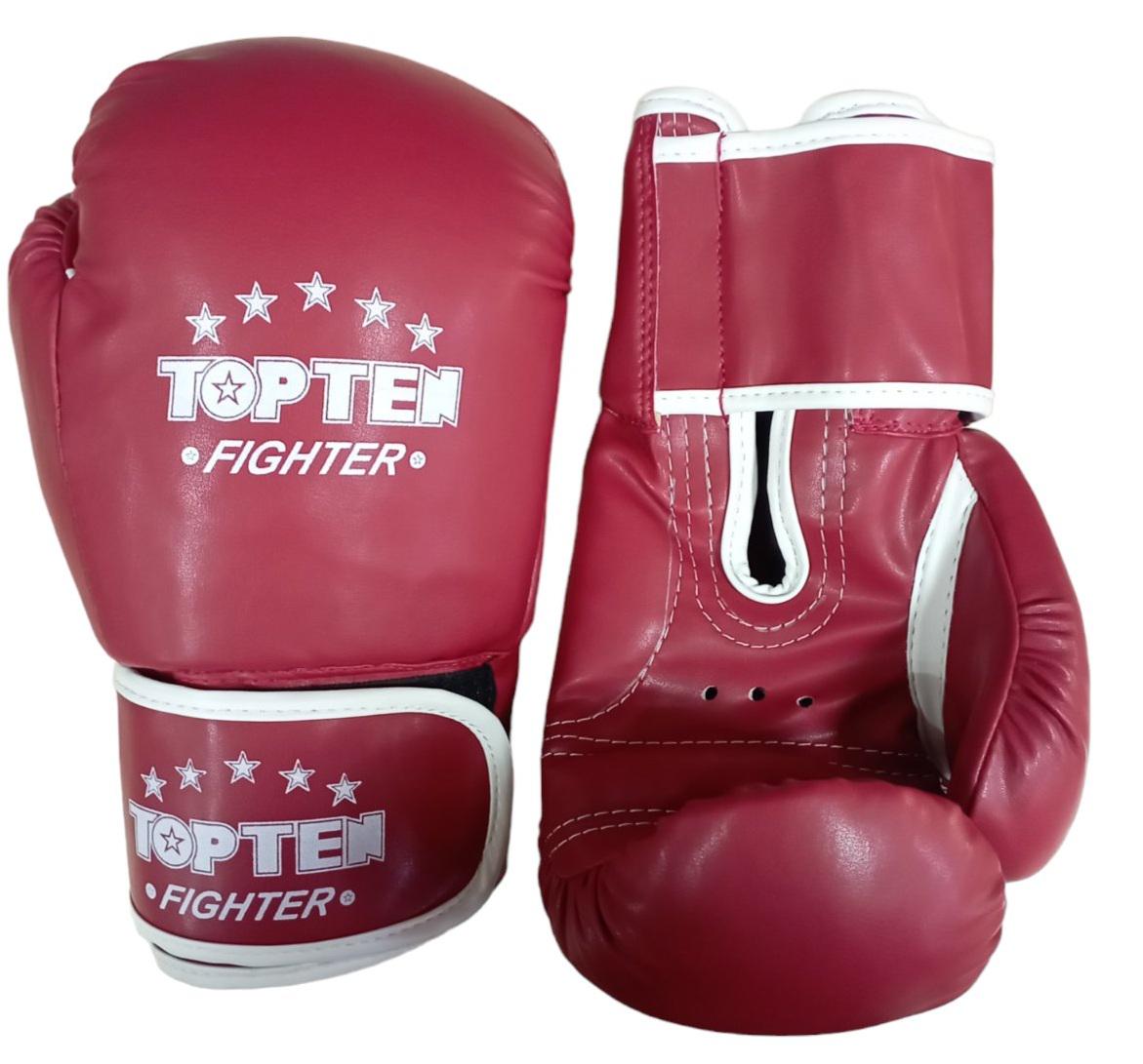 Боксерские перчатки Lev Sport TOP TEN искусственная кожа р. 6 Красный (8585053829347) Боксерские перчатки Lev Sport TOP TEN искусственная кожа р. 6 Красный (8585053829347)