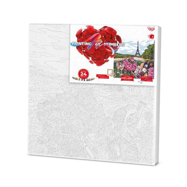 Картина за номерами Danko Toys Париж KpNe-40x40-02-01 40x40 см (RLT26948)