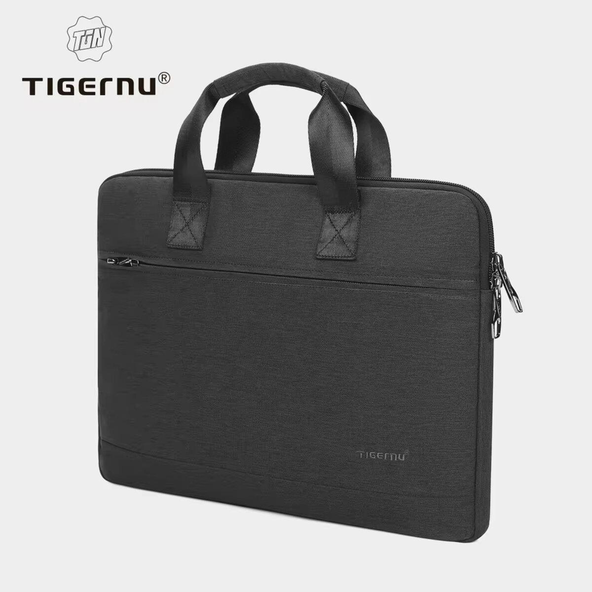 Сумка для ноутбука Tigernu T-L5239 15.6" Black grey - фото 5