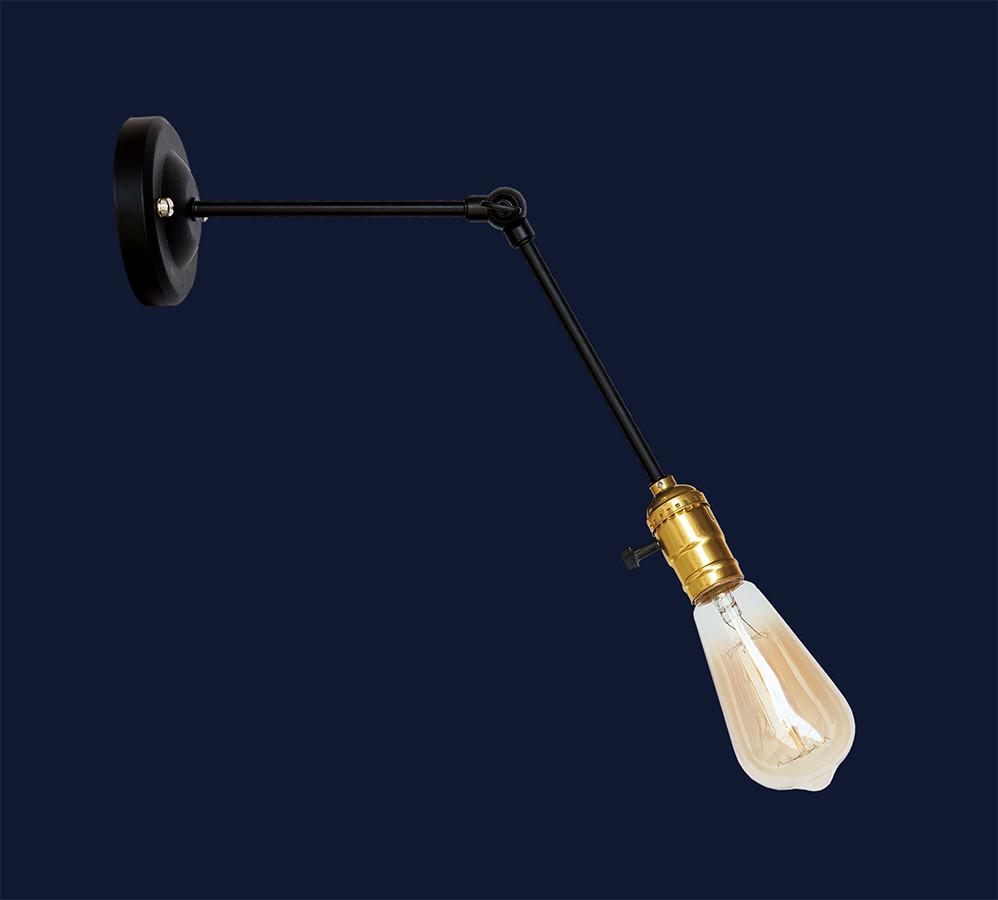 Бра 752WK3402-1 Золотий/Чорний (LVS04364) - фото 2 Бра 752WK3402-1 Золотий/Чорний (LVS04364) - фото 2