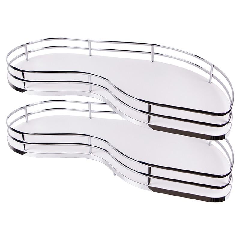 Полки Vibo Galaxy Fly Moon 3.0 правые 900 мм 2 шт. Белый/Хром (FLY45DXM2POR2/20ASBC)