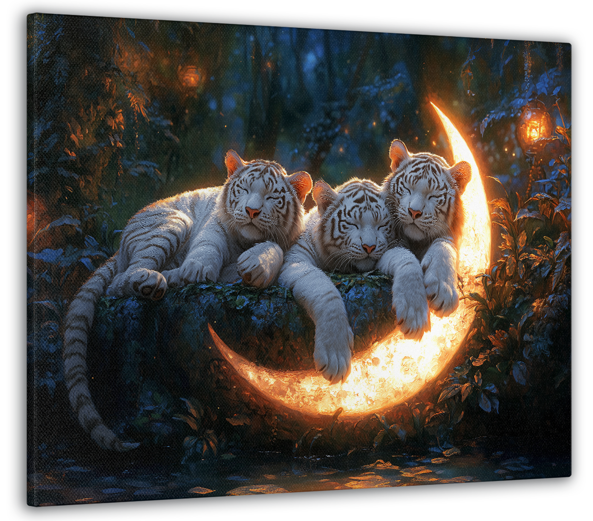 Картина на холсте МАКО спящие тигры 50x70 см (MK10627_5070)