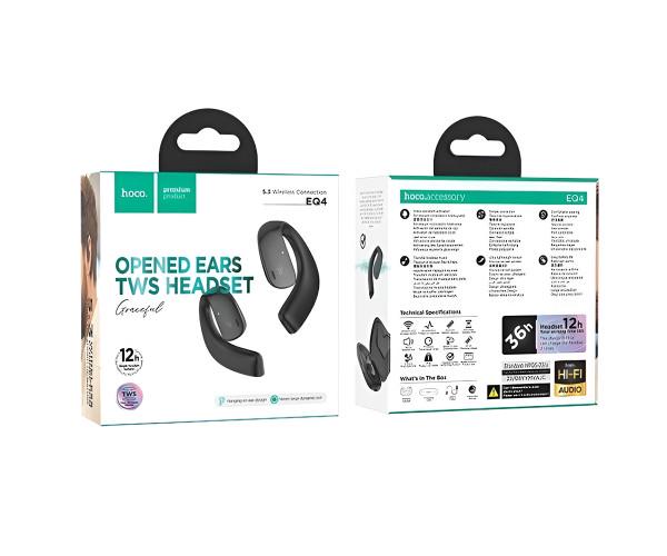 Наушники Bluetooth Hoco EQ4 110 mAh Black - фото 4