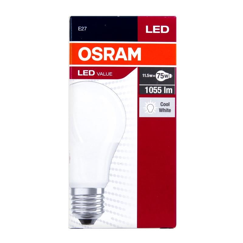 Лампа світлодіодна Osram A75 11,5W 1055Lm 4000К E27 (4052899973404) - фото 2