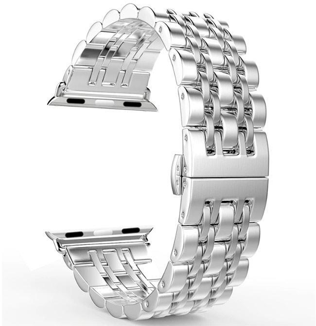 Металлический ремешок Primo Steel Link для часов Apple Watch 42 мм/44 мм Silver (818068143)