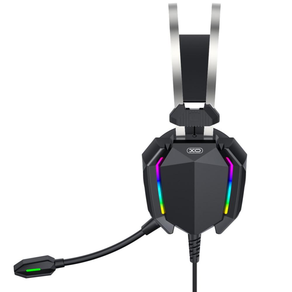 Наушники Xo Static RGB Long Gaming с микрофоном (GE-07) - фото 3 Наушники Xo Static RGB Long Gaming с микрофоном (GE-07) - фото 3