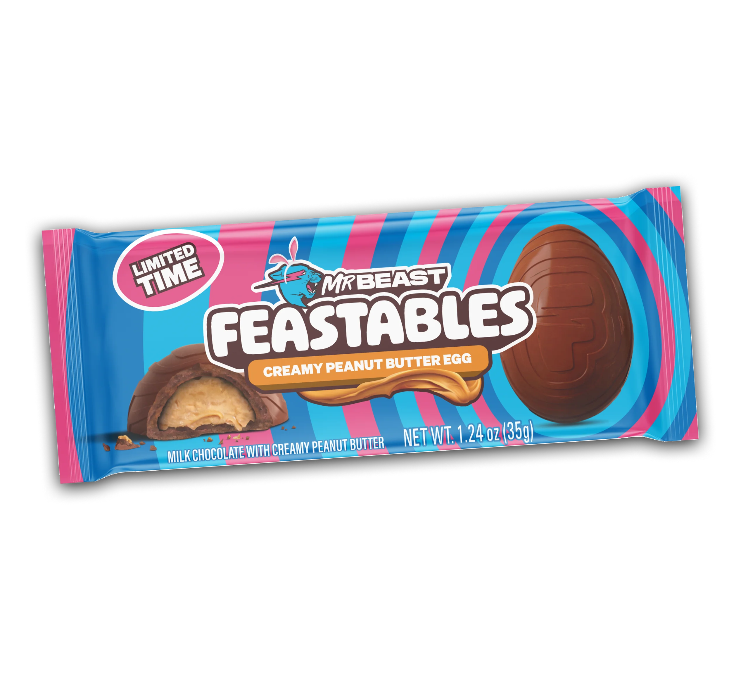Шоколад Feastables MrBeast Easter Egg Peanut Butter 35 г (25203486)