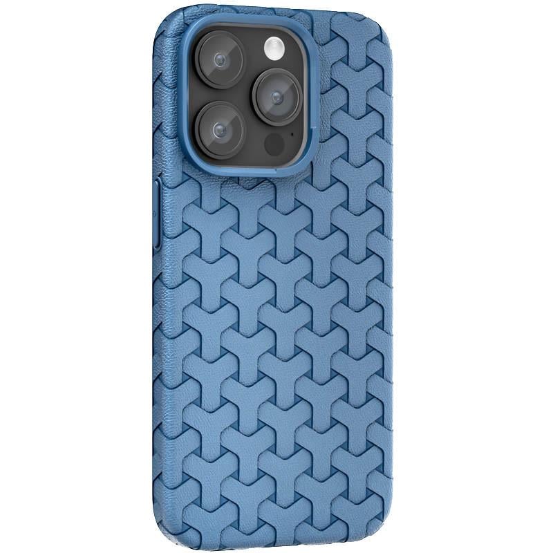Противоударный чехол TPU Weaving для Apple iPhone 12 Pro / 12 (6.1") Blue
