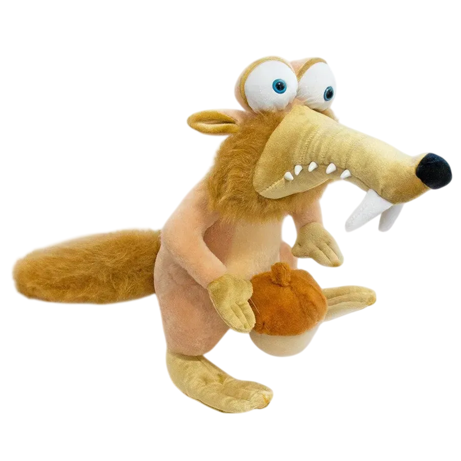 Мягкая игрушка Weber Toys Белка Ледниковый период из плюша 47 см Бежевый (150-98-WT255)