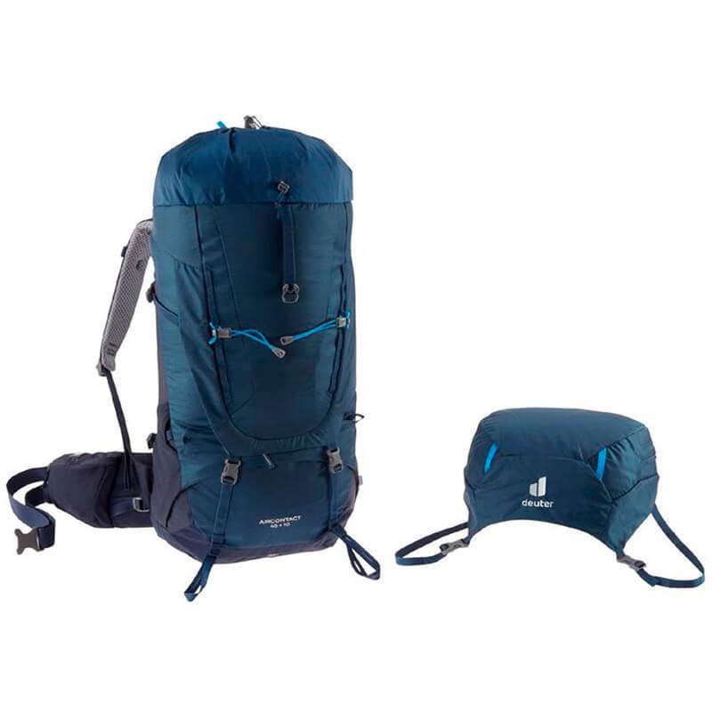 Рюкзак туристичний Deuter Aircontact 45+10 л Midnight/Navy (3320121 3365) - фото 5