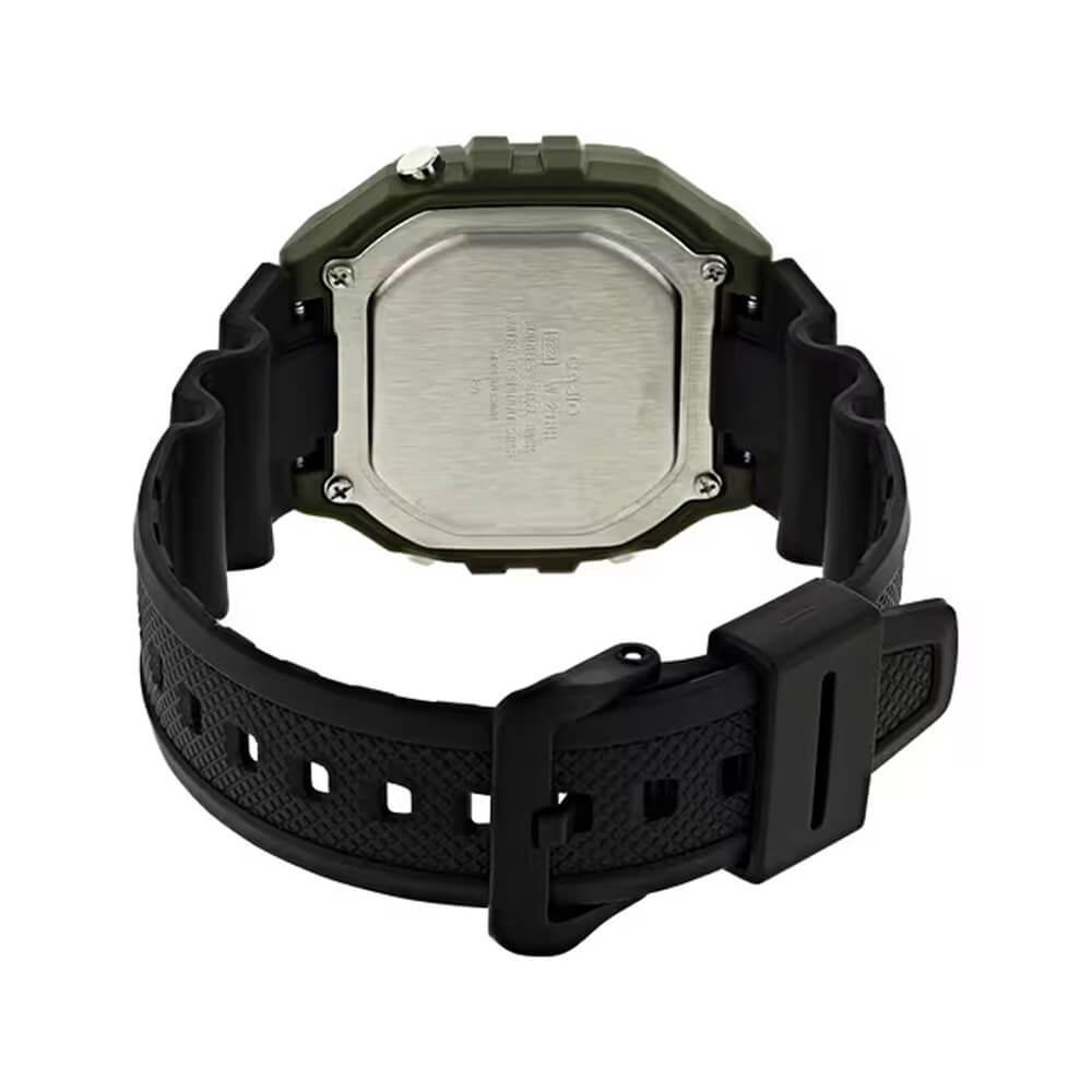 Спортивные часы Casio W-218H-3A водостойкие в коробке Green/Black - фото 7 Спортивные часы Casio W-218H-3A водостойкие в коробке Green/Black - фото 7