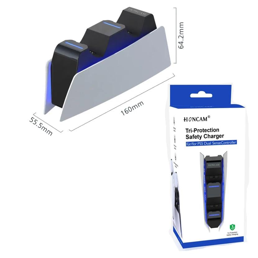 Зарядка для джойстика PlayStation 5 Honcam (29388808) - фото 2