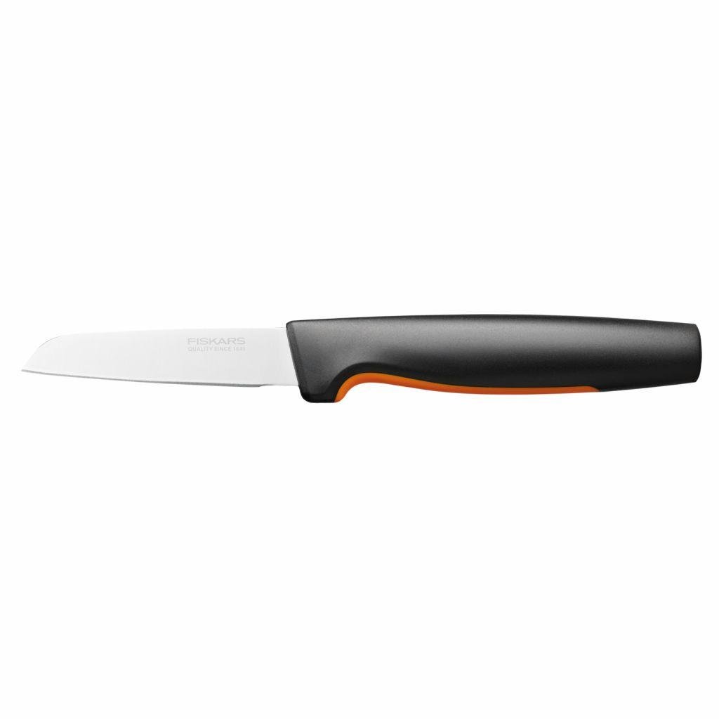 Нож для корнеплодов с прямым лезвием Fiskars Functional Form 80 мм с эргономичной ручкой 52 HRC нержавеющая сталь (1770941823)