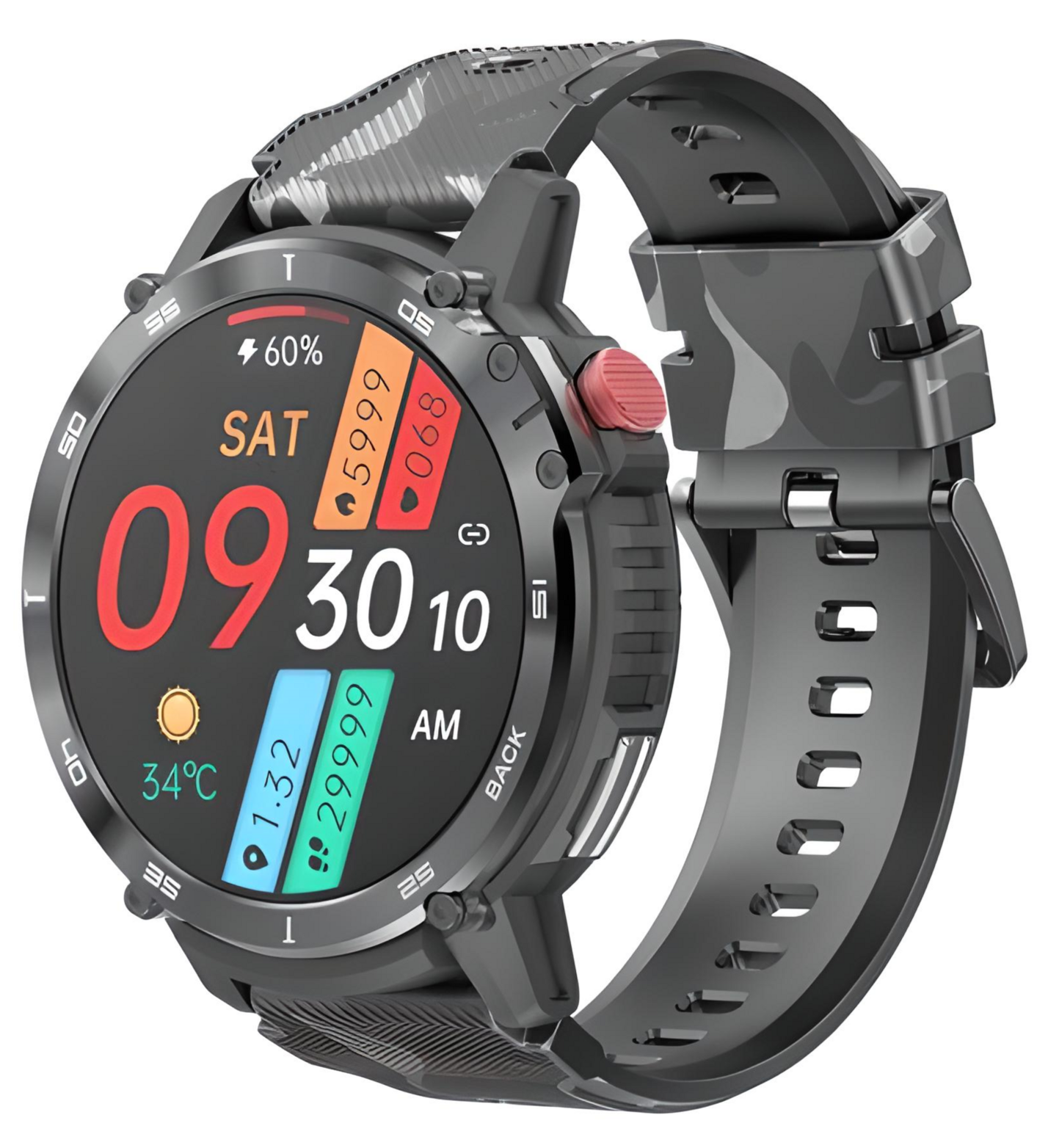 Тактические смарт-часы Modfit Sniper Pro 1/4Gb Black