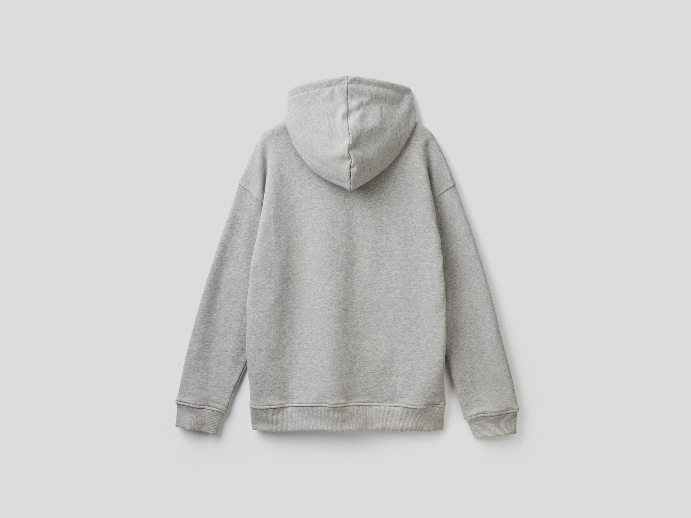 Свитшот мужской Benetton 3j68j5217 XXL Серый - фото 5 Свитшот мужской Benetton 3j68j5217 XXL Серый - фото 5