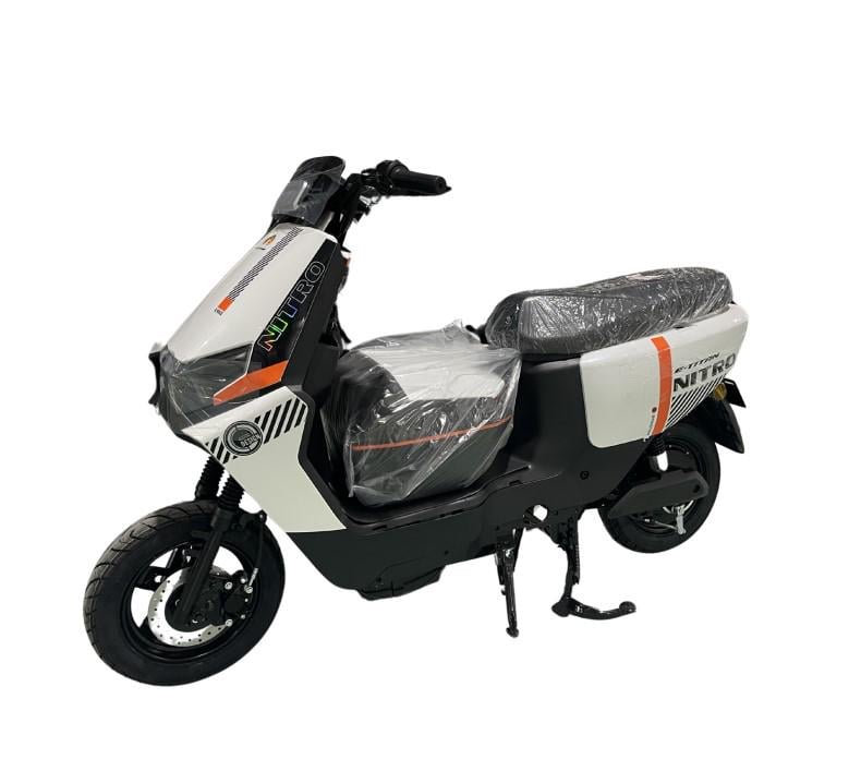 Электроскутер E-Titan Nitro 10" Black White