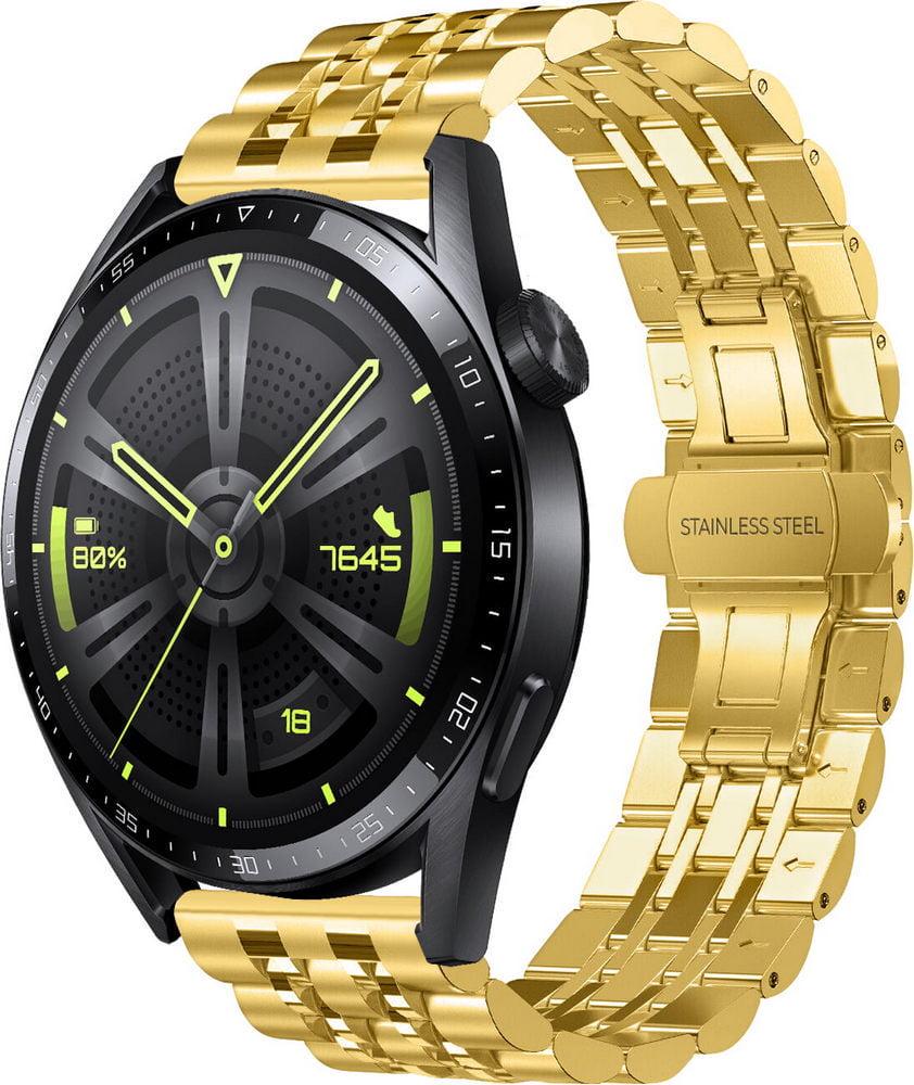 Браслет металлический Spinye для Huawei Watch GT 4 46 мм Gold (38561-2A)