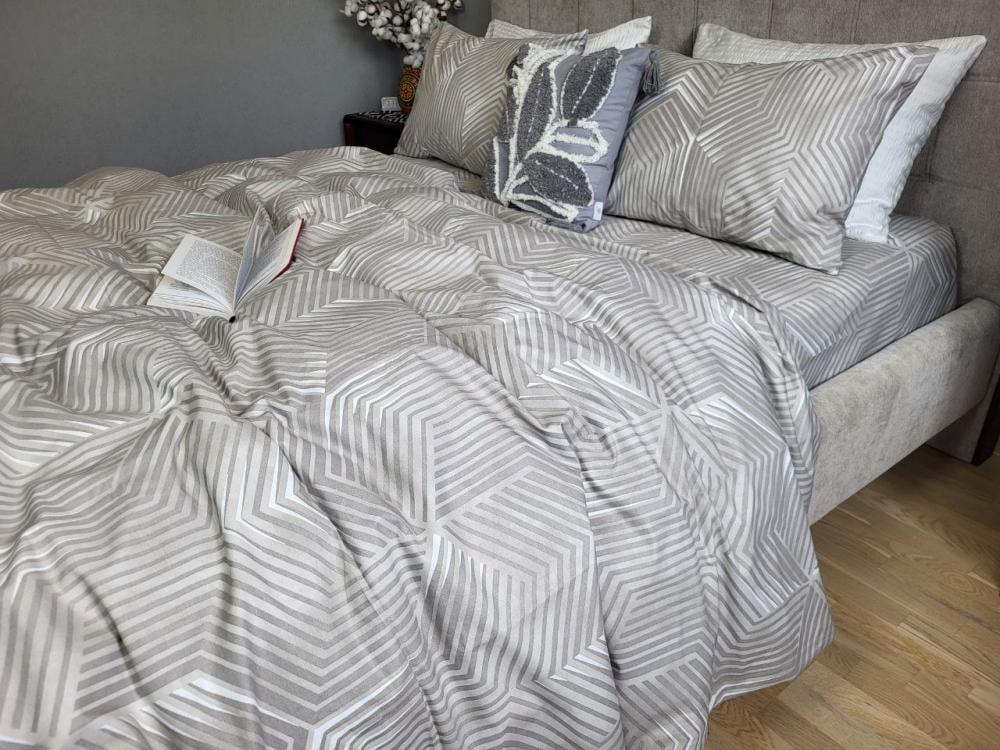 Комплект постельного белья Лантан бязь PREMIUM евро/наволочки 50х70/70х70 см (8962)