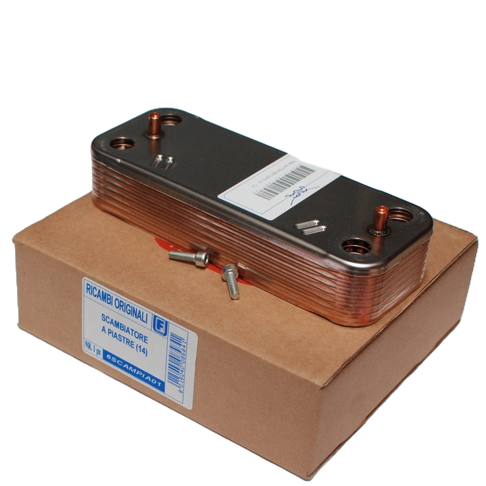 Теплообмінник вторинний Fondital Nova Florida 14 пластин (545286809)