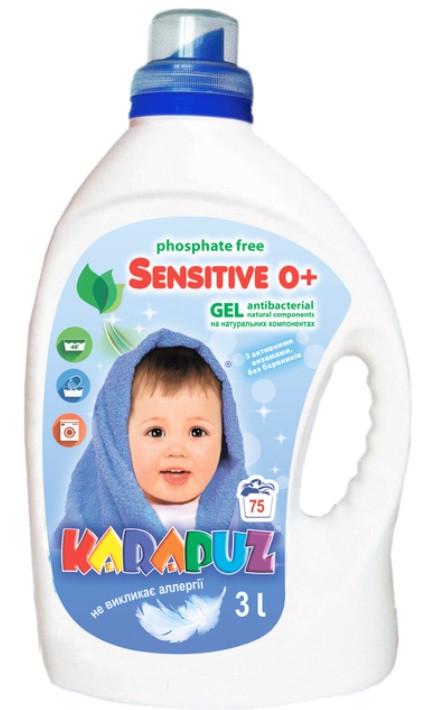 Гель для прання дитячої білизни Карапуз Sensitive 3 л (2490092747)