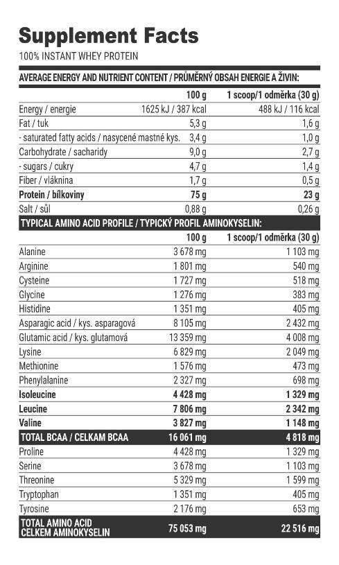 Протеин 100% Instant Whey Fruit Shake 2000 г (00000028292) - фото 2