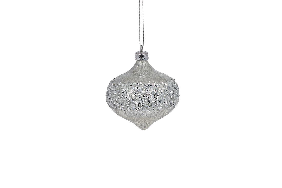 Елочное украшение BonaDi Луковица 8 см (182-197)