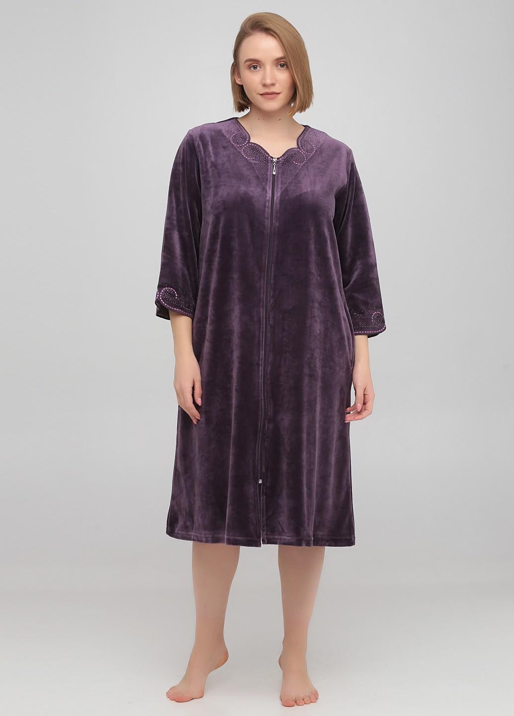 Домашний женский халат Romeo Life 3XL Фиолетовый (21263-02)