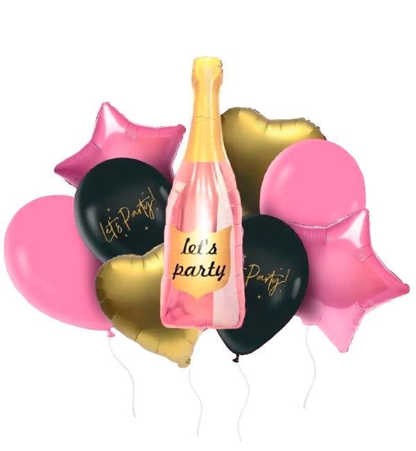 Набір з повітряних кульок Let's party 9 шт. (415450)
