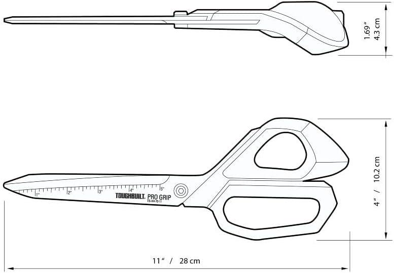 Ножиці будівельні ToughBuilt 280 мм (TB-H4-70-11-BEA) - фото 11