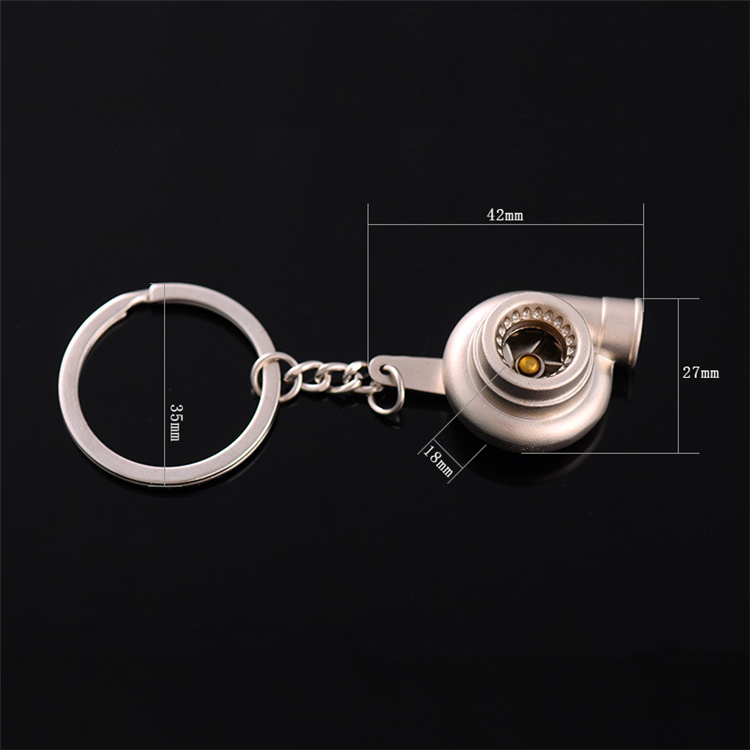 Брелок для ключей Автомобильная турбина металлический Черный (99_14_0_1С) - фото 5 Брелок для ключей Автомобильная турбина металлический Черный (99_14_0_1С) - фото 5