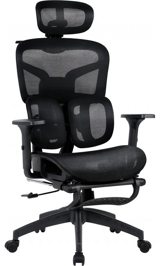 Кресло офисное GT Racer B-341 Black (1796)