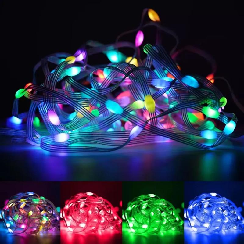 Гирлянда 20 м Bluetooth USB RGB пульт (234574716_501) - фото 2