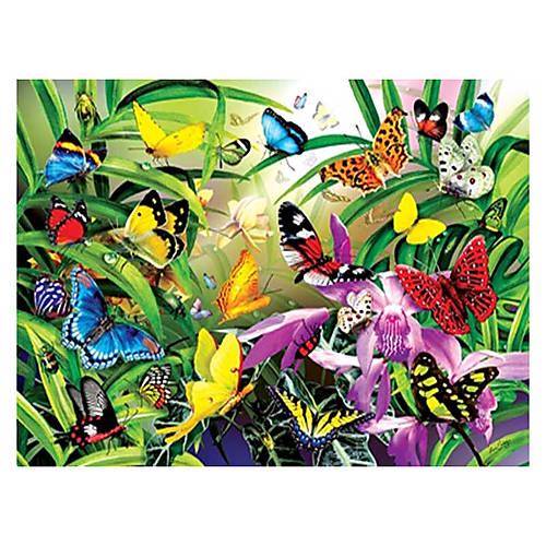 Алмазная мозаика TK Group Яркие бабочки 40х30 см (GB75016)