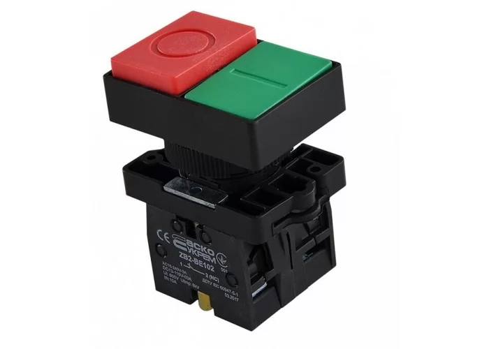 Кнопка двойная АСКО-УКРЕМ LAY5-EL8425 A0140010204 Старт/Стоп