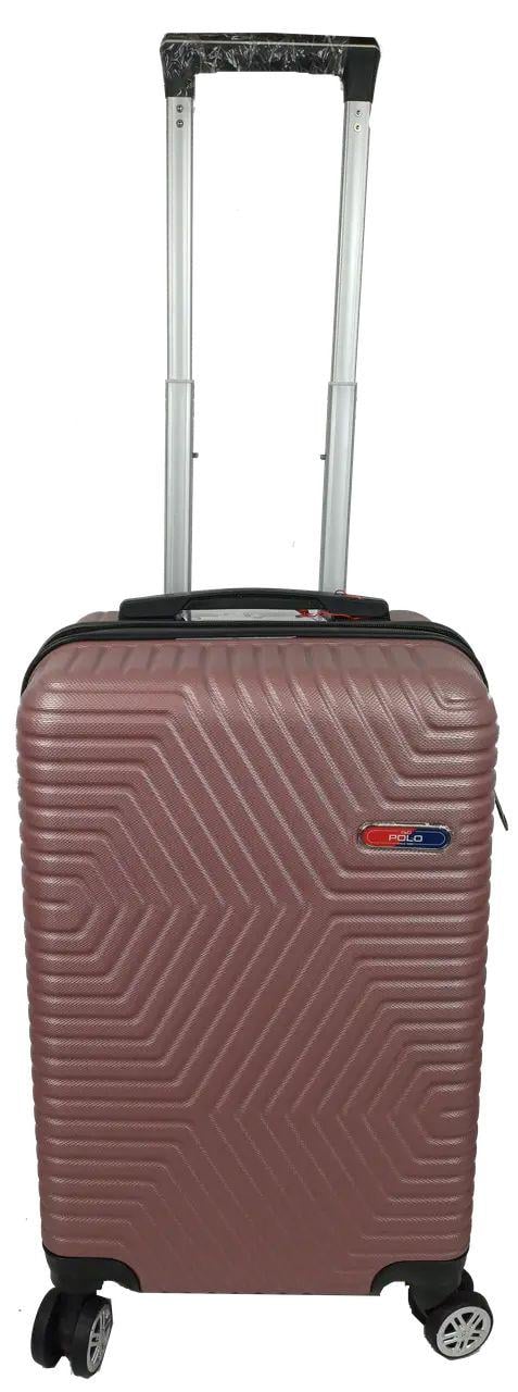 Валіза пластикова GD Polo мала 45 л Пудровий (60k001 small powder) - фото 1 Валіза пластикова GD Polo мала 45 л Пудровий (60k001 small powder) - фото 1
