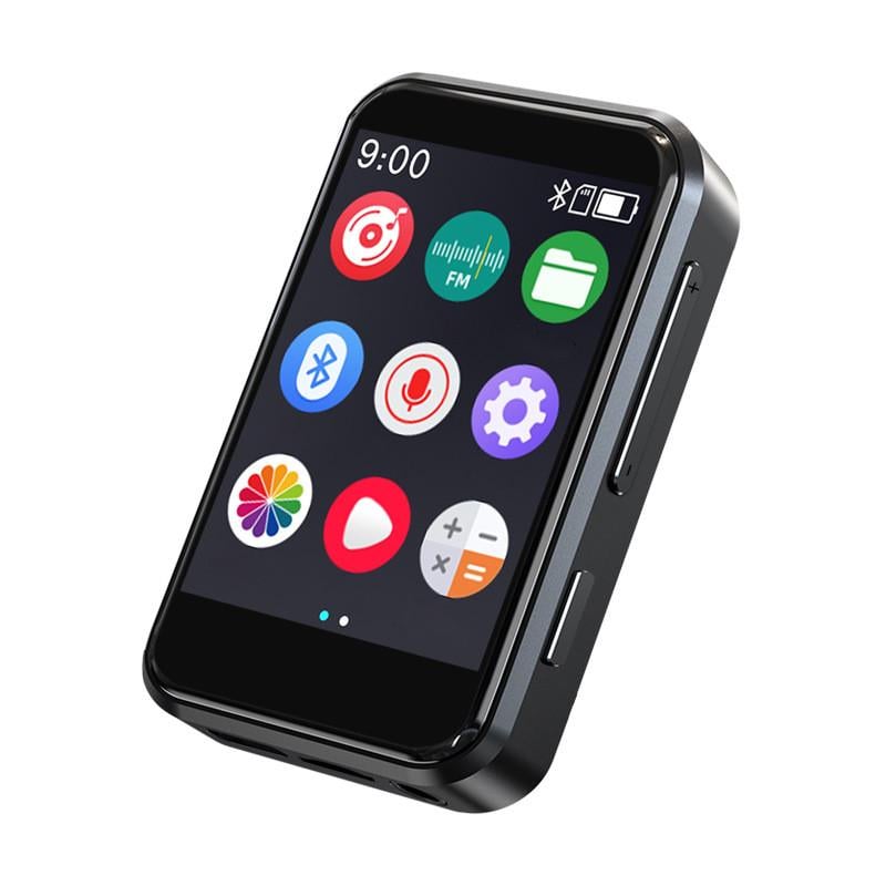 MP3-плеєр Walker X24 із сенсорним IPS-екраном/камерою/Bluetooth 5.4 і підтримкою фото/відео 32 Гб Чорний (121698035)