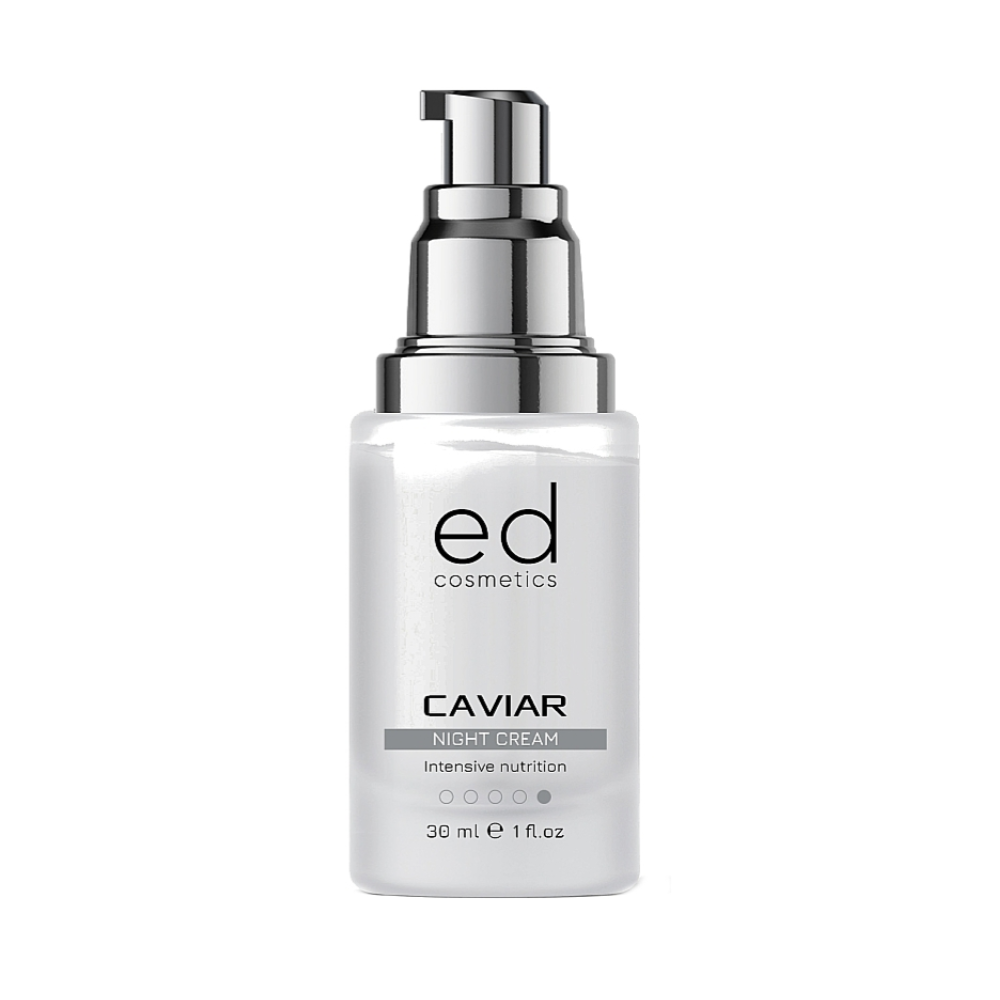 Крем нічний для обличчя з екстрактом чорної ікри Ed Cosmetics Caviar Intensiv Nutrition Night Cream 30 мл (286098)
