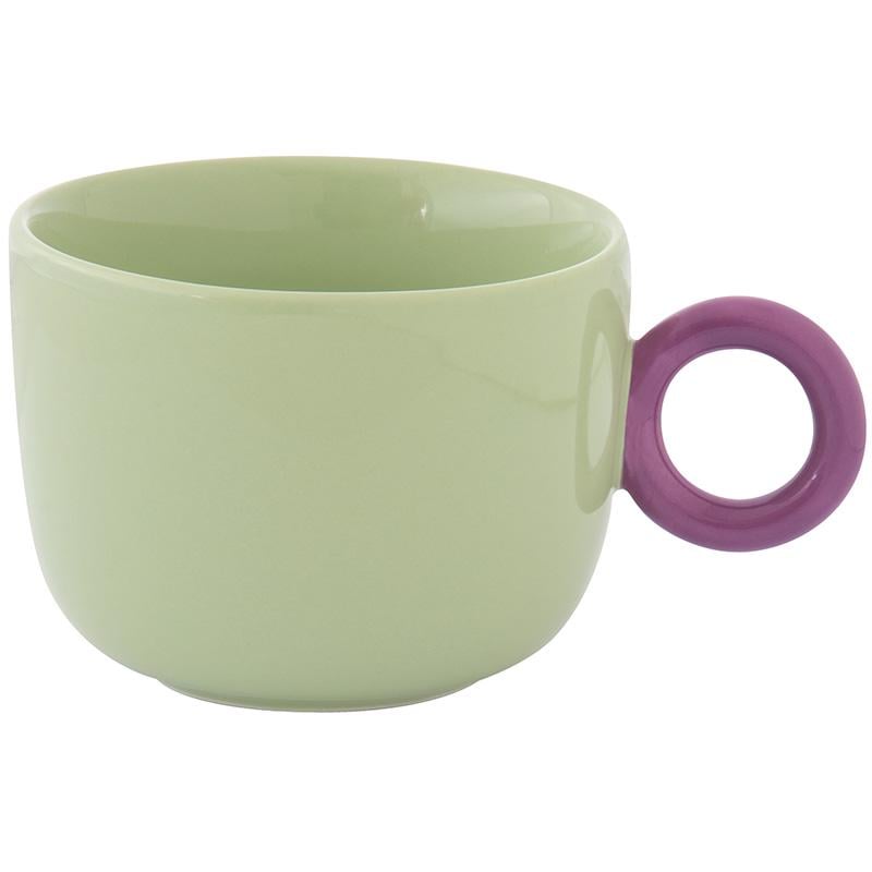 Чашка для завтрака Easy Life Creative 400 мл Green (111005775)