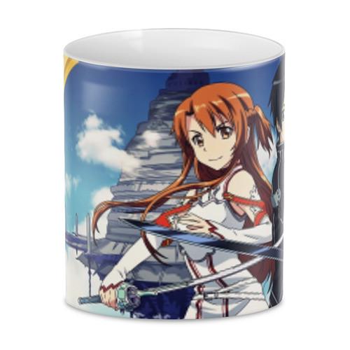 Чашка Мастера меча онлайн Sword Art Online Кирито Кун и Асуна - фото 2