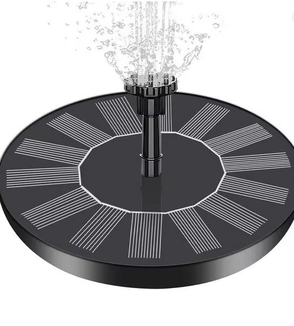 Фонтан плавающий садовый на солнечной батарее 13 см (1546) Фонтан плавающий садовый на солнечной батарее 13 см (1546)